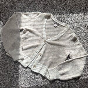 Sincerely Jules Cream Button-Up Cardigan